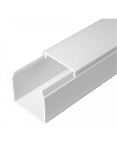 Кабель-канал белый 2-й замок в г/к 40х40 (60м/уп) Промрукав (PR.064040) в Кемерово Кабель-канал Pintop.ru