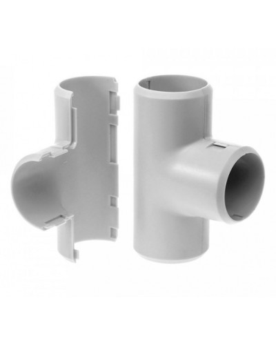 Тройник разборный д32 (1шт/200шт уп/кор) Промрукав (PR.07332м) в Кемерово Повороты, муфты, тройники Pintop.ru