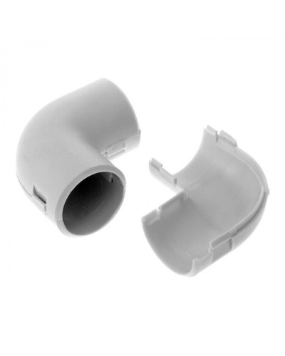 Соединитель угловой разборный д16 (100 шт/уп) Промрукав PR.07516 в Кемерово Повороты, муфты, тройники Pintop.ru