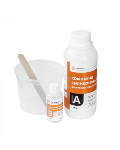 Компаунд силиконовый электроизоляционный в бутылях (500г/уп) Промрукав (PR08.22657) в Кемерово Аксессуары для лотков Pintop.ru