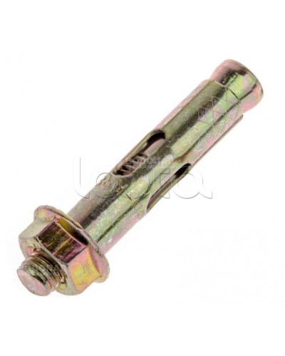 Анкерный болт с гайкой оцинкованный М6/8х65 (100 шт/уп) Промрукав (PR08.2348) в Кемерово Крепеж Pintop.ru