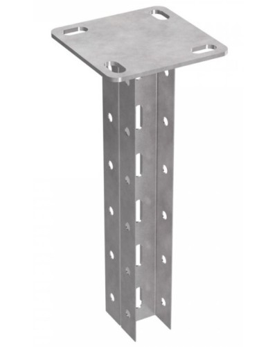 Стойка потолочная для средних нагрузок 35х30х1800 пятка 120х120 Промрукав (PR08.2616) в Кемерово Аксессуары для лотков Pintop.ru