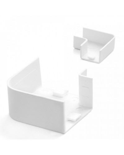 Поворот на 90 градусов 20х10 (4 шт/комп) Промрукав (PR08.2841) в Кемерово Повороты, муфты, тройники Pintop.ru