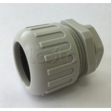 Муфта вводная усиленная (IP68) для гофрированных труб серая ВМУ-ГТ-25 (М25) Промрукав (PR08.3274)