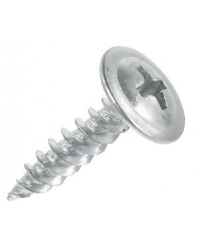 Саморез 4,2х32 с прессшайбой, острый, цинк (500 шт/уп) Промрукав PR08.3649 в Кемерово Крепеж: Дюбели, шурупы, саморезы Pintop.ru