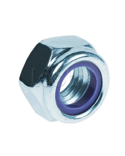 Гайка М12 с контрящим кольцом (DIN 985) (15 шт/уп) Промрукав (PR08.3669) в Кемерово Крепеж Pintop.ru