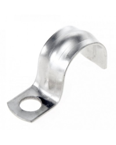 Скоба металлическая однолапковая СМО 21-22 отв. d 6,5 мм (100 шт/уп) Промрукав (PR08.3744) в Кемерово Держатели, клипсы, скобы Pintop.ru