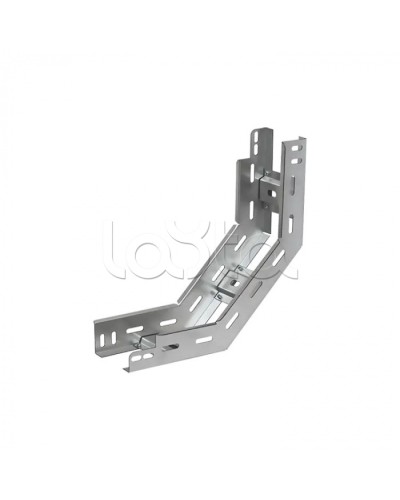 Угол вертикальный внутренний 90 градусов лестничный 400х150 (1,2 мм) Промрукав (PR08.5343) в Кемерово Аксессуары для лотков Pintop.ru