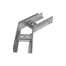 Угол горизонтальный 45 градусов лестничный 400х100 (1,5 мм) Промрукав (PR08.5472)