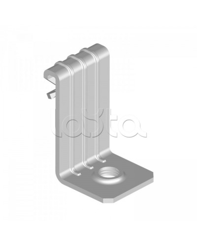 Зажим балочный вертикальный 1-5 мм с отгибом и резьбой М6 Промрукав (PR08.5861) в Кемерово Аксессуары для лотков Pintop.ru