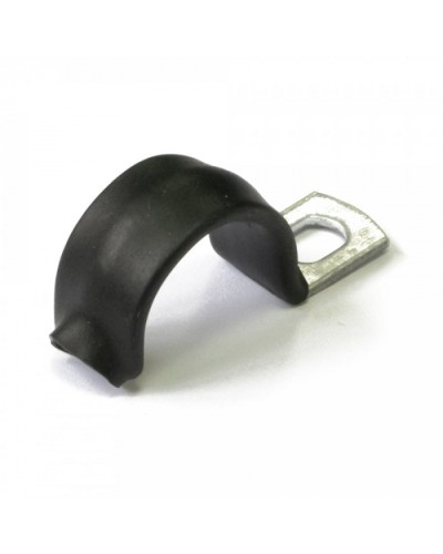 Скоба металлическая однолапковая с полимерным покрытием СМО-П d16-17 мм (100 шт/уп) Промрукав (PR08.6007) в Кемерово Держатели, клипсы, скобы Pintop.ru