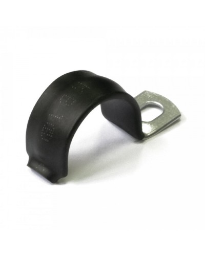 Скоба металлическая однолапковая с полимерным покрытием СМО-П d19-20 мм (100 шт/уп) Промрукав (PR08.6008) в Кемерово Держатели, клипсы, скобы Pintop.ru