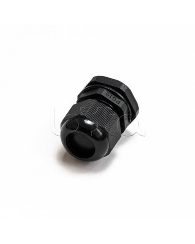 Кабельный ввод (сальник) PG 19 (IP68) d отверстия 12-16 мм черный (15 шт/уп) Промрукав PR08.7072 в Кемерово Аксессуары для лотков Pintop.ru