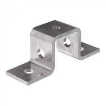 Пластина П-образная 5 отверстий профиль 41х41 HDZ Промрукав (PR08.8793)