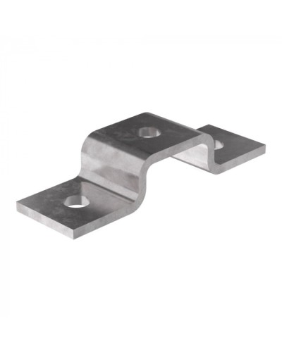 Пластина П-образная 3 отверстия профиль 41х21 HDZ Промрукав (PR08.8794) в Кемерово Аксессуары для лотков Pintop.ru