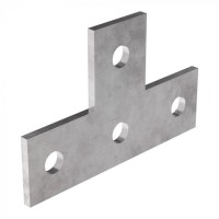 Пластина Т-образная 4 отверстия HDZ Промрукав (PR08.8801)