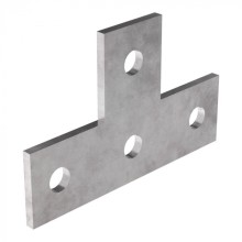 Пластина Т-образная 4 отверстия HDZ Промрукав (PR08.8801)