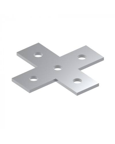 Пластина Х-образная 5 отверстий HDZ Промрукав (PR08.8809) в Кемерово Аксессуары для лотков Pintop.ru