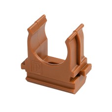 Крепёж-клипса для труб АБС-пластик бук д25 (100шт/1000шт уп/кор) Промрукав (PR13.0047)