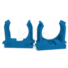 Крепеж-клипса для труб для монтажного пистолета синяя д32 (25шт/500шт уп/кор) Промрукав (PR13.0146)