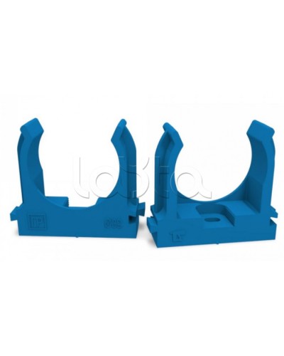 Крепеж-клипса для труб для монтажного пистолета синяя д32 (25шт/500шт уп/кор) Промрукав (PR13.0146) в Кемерово Держатели, клипсы, скобы Pintop.ru