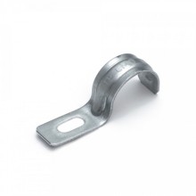 Скоба металлическая однолапковая усиленная противопожарная СМОУ d19-20 мм (100 шт/уп) Промрукав (PR13.02401)