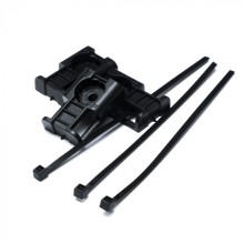 Комплекты крепления площадка для прямого монтажа черная со стяжкой 2,5х100 мм (100 шт) Промрукав (PR13.02513)