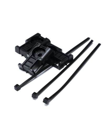 Комплекты крепления площадка для прямого монтажа черная со стяжкой 2,5х100 мм (100 шт) Промрукав (PR13.02513) в Кемерово Аксессуары для кабель-канала Pintop.ru