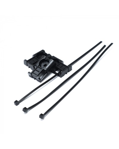 Комплекты крепления площадка для прямого монтажа черная со стяжкой 3,6х150 мм (100 шт) Промрукав (PR13.02515) в Кемерово Аксессуары для кабель-канала Pintop.ru