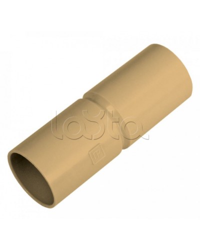 Патрубок-муфта с ограничителем сосна д16 (100шт/1200шт уп/кор) Промрукав (PR13.0259) в Кемерово Повороты, муфты, тройники Pintop.ru