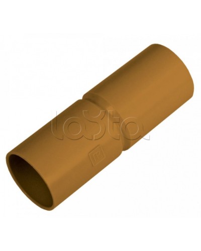 Патрубок-муфта с ограничителем бук д16 (100шт/1200шт уп/кор) Промрукав (PR13.0265) в Кемерово Повороты, муфты, тройники Pintop.ru