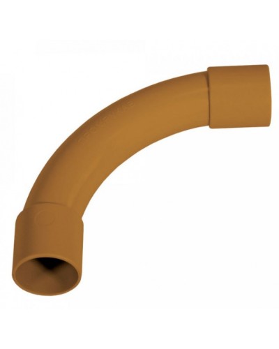 Соединитель угловой бук д25 (30шт/270шт уп/кор) Промрукав (PR13.0277) в Кемерово Повороты, муфты, тройники Pintop.ru