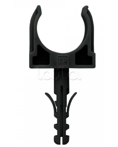 Крепеж-клипса с дюбелем черная д16 в малой упаковке (10шт/900шт уп/кор) Промрукав (PR13.0303) в Кемерово Крепеж: Дюбели, шурупы, саморезы Pintop.ru