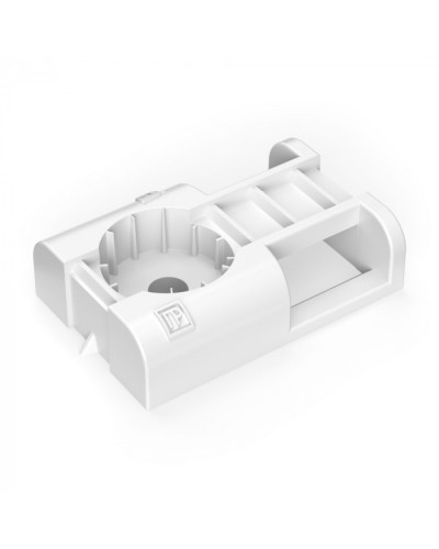 Площадка под стяжку усиленная для прямого монтажа в гофроящике черная (850 шт/кор) Промрукав (PR13.0483) в Кемерово Аксессуары для кабель-канала Pintop.ru