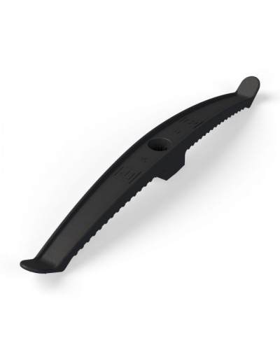 Держатель кабеля двусторонний для прямого монтажа в гофроящике черный (100 шт/кор) Промрукав (PR13.0488) в Кемерово Аксессуары для кабель-канала Pintop.ru