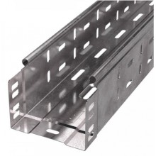 Лоток перфорированный Стандарт 100х80х3000 (0,7 мм) (6 м/уп) Промрукав (PR16.0003)