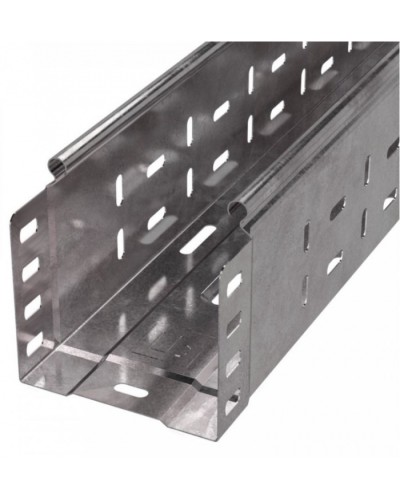 Лоток перфорированный Стандарт 100х100х3000 (0,7 мм) (6 м/уп) Промрукав (PR16.0004) в Кемерово Кабельные лотки Pintop.ru