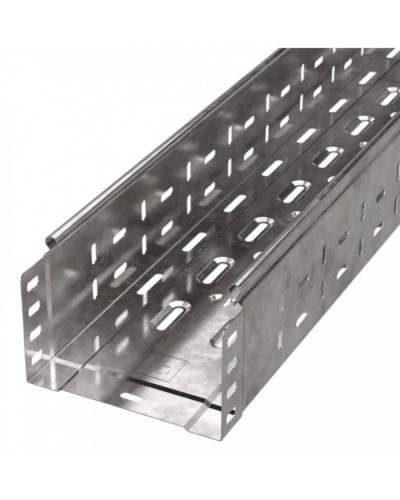 Лоток перфорированный Стандарт 150х100х3000 (0,7 мм) (6 м/уп) Промрукав (PR16.0007) в Кемерово Кабельные лотки Pintop.ru