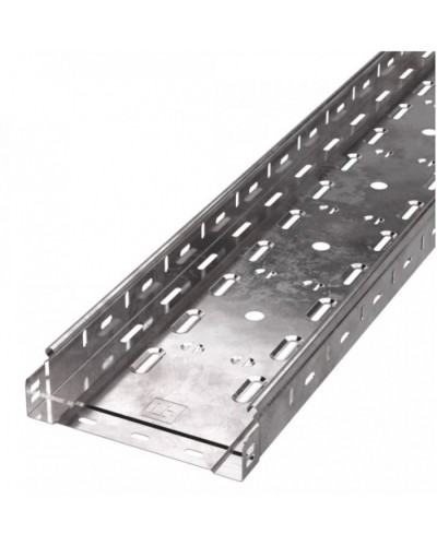 Лоток перфорированный Стандарт 200х50х3000 (0,8 мм) (12 м/уп) Промрукав (PR16.0008) в Кемерово Кабельные лотки Pintop.ru