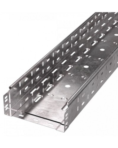 Лоток перфорированный Стандарт 200х80х3000 (0,8 мм) (6 м/уп) Промрукав (PR16.0009) в Кемерово Кабельные лотки Pintop.ru
