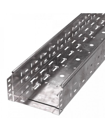 Лоток перфорированный Стандарт 200х100х3000 (0,8 мм) (6 м/уп) Промрукав (PR16.0010) в Кемерово Кабельные лотки Pintop.ru