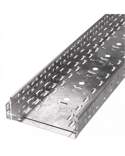 Лоток перфорированный Стандарт 300х80х3000 (0,8 мм) (6 м/уп) Промрукав (PR16.0012) в Кемерово Кабельные лотки Pintop.ru