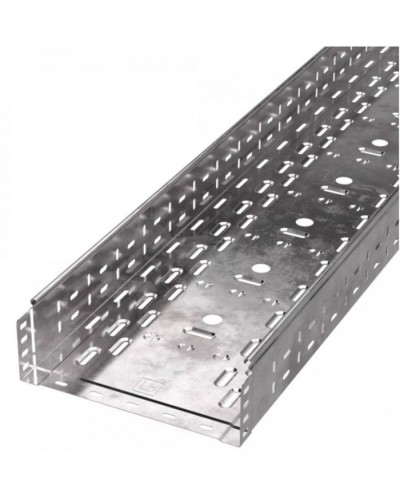 Лоток перфорированный Стандарт 300х100х3000 (0,8 мм) (6 м/уп) Промрукав (PR16.0013) в Кемерово Кабельные лотки Pintop.ru