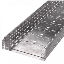 Лоток перфорированный Стандарт 400х100х3000 (1,0 мм) (6 м/уп) Промрукав (PR16.0016)