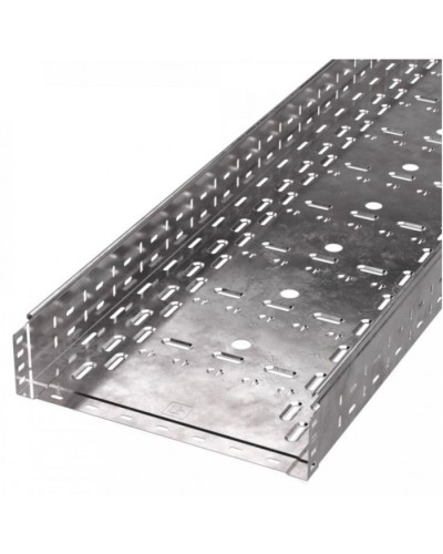 Лоток перфорированный Стандарт 400х100х3000 (1,0 мм) (6 м/уп) Промрукав (PR16.0016) в Кемерово Кабельные лотки Pintop.ru