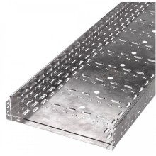 Лоток перфорированный Стандарт 500х100х3000 (1,0 мм) (6 м/уп) Промрукав (PR16.0019)