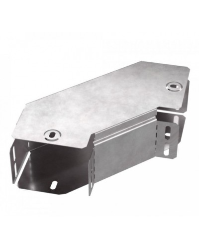 Угол горизонтальный 90 градусов с крышкой Стандарт 100х80 Промрукав (PR16.0412) в Кемерово Аксессуары для кабель-канала Pintop.ru