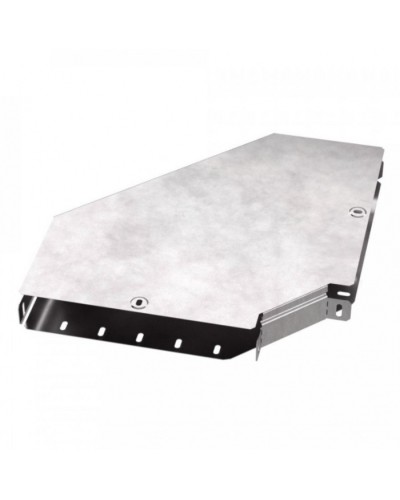 Угол горизонтальный 90 градусов с крышкой Стандарт 300х50 Промрукав (PR16.0420) в Кемерово Аксессуары для лотков Pintop.ru