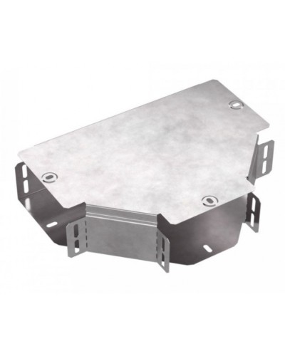 Т-образный ответвитель с крышкой Стандарт 150х80 Промрукав (PR16.0436) в Кемерово Аксессуары для лотков Pintop.ru