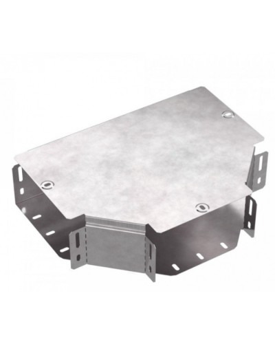 Т-образный ответвитель с крышкой Стандарт 200х100 Промрукав (PR16.0440) в Кемерово Аксессуары для лотков Pintop.ru